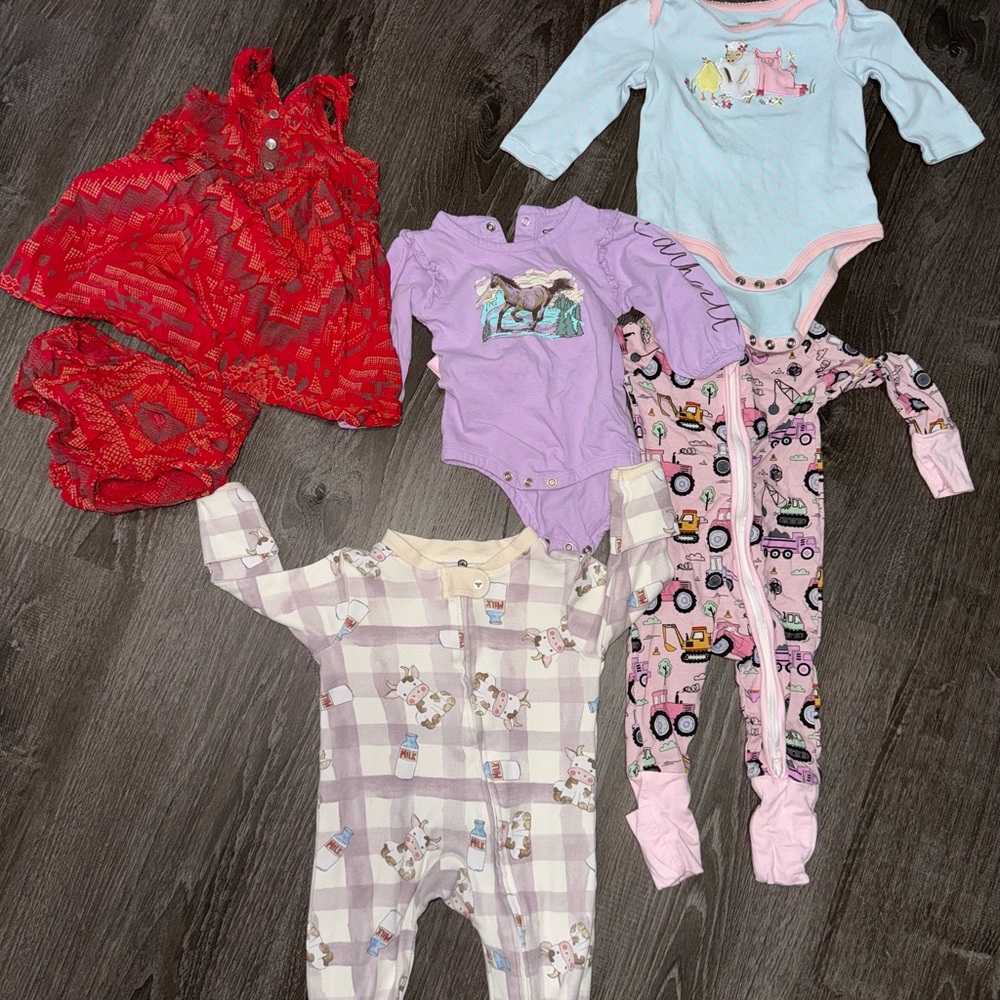 Farm Aesthetic baby girl outfits